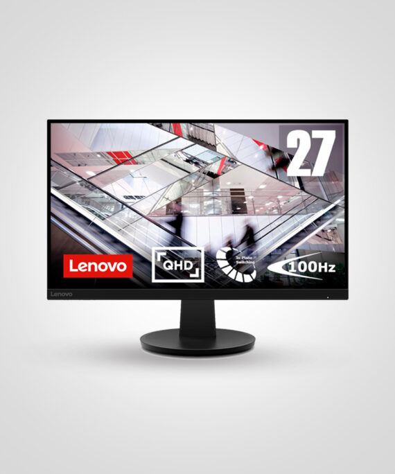 Lenovo N27q 27 Inch, QHD Monitor with Eyesafe