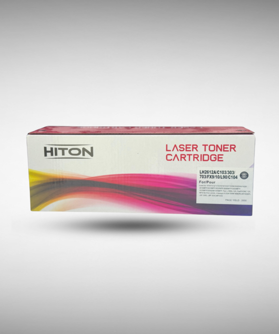 12A / 103 / 303 / 703 / 104 &ndash; HITON Toner Black