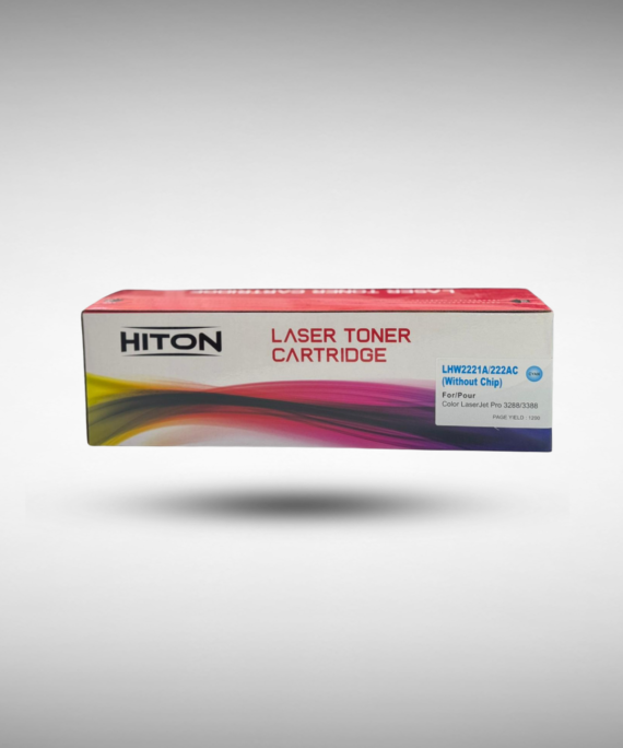 HITON 222A Cyan Toner Without Chip (W2221A)