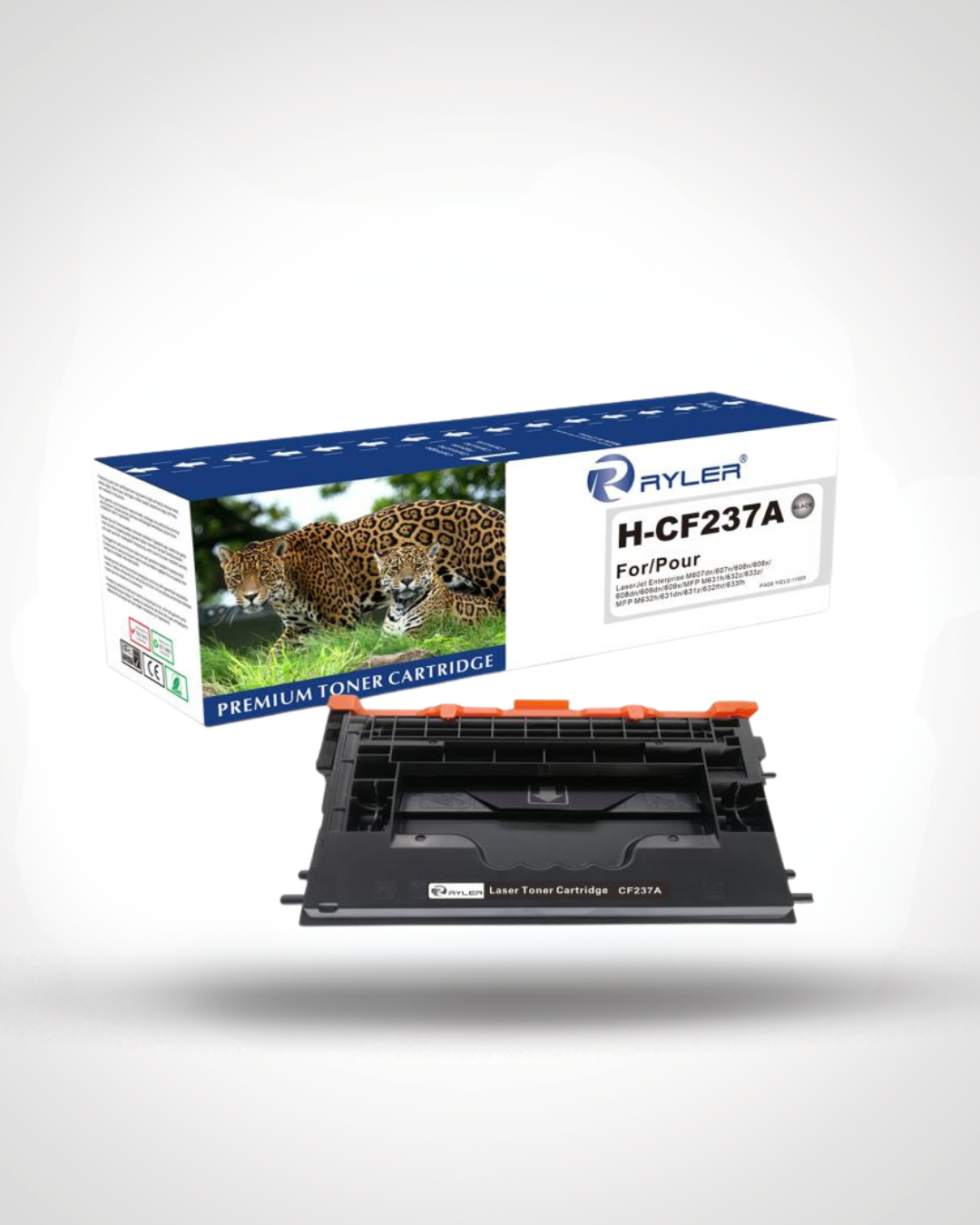 Ryler HP CF237A (37A) Black Compatible Toner Cartridges