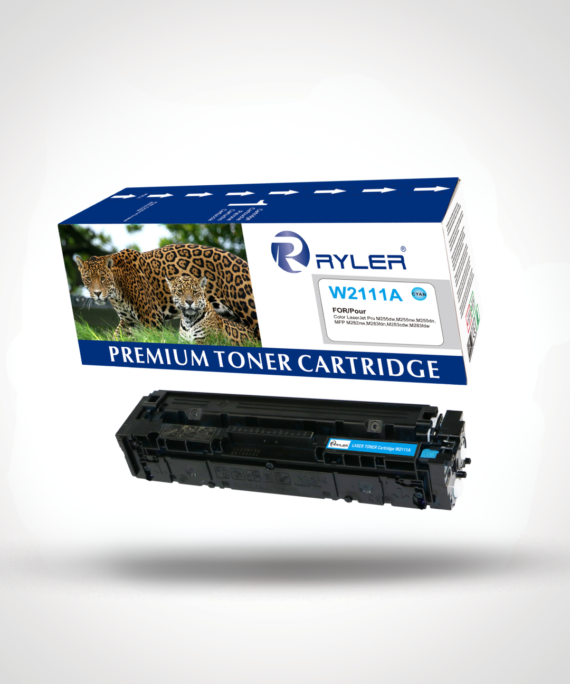Ryler HP W2211A (207A) Compatible Cyan Toner Cartridges