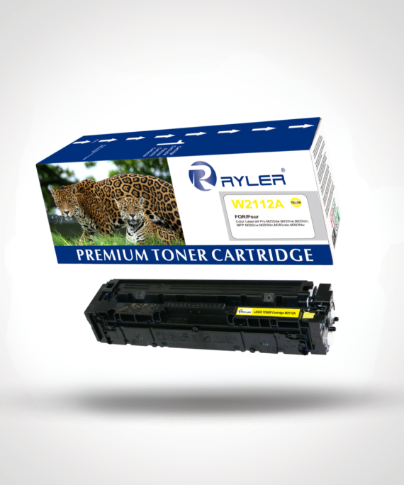Ryler HP W2212A (207A) Yellow Compatible Toner Cartridges