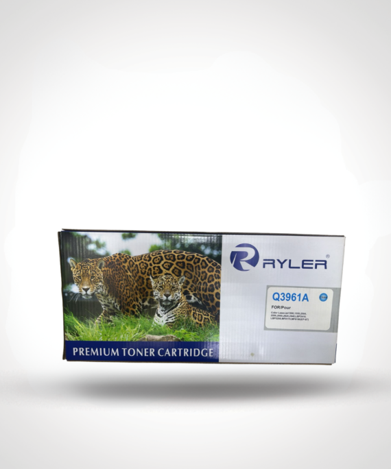 Ryler HP Q3961A/C9701A (122A) Cyan Compatible Toner Cartridges