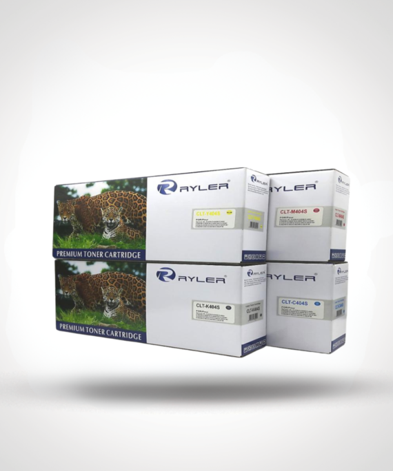 Ryler SAMSUNG CLT-C404S Cyan Compatible Toner Cartridges