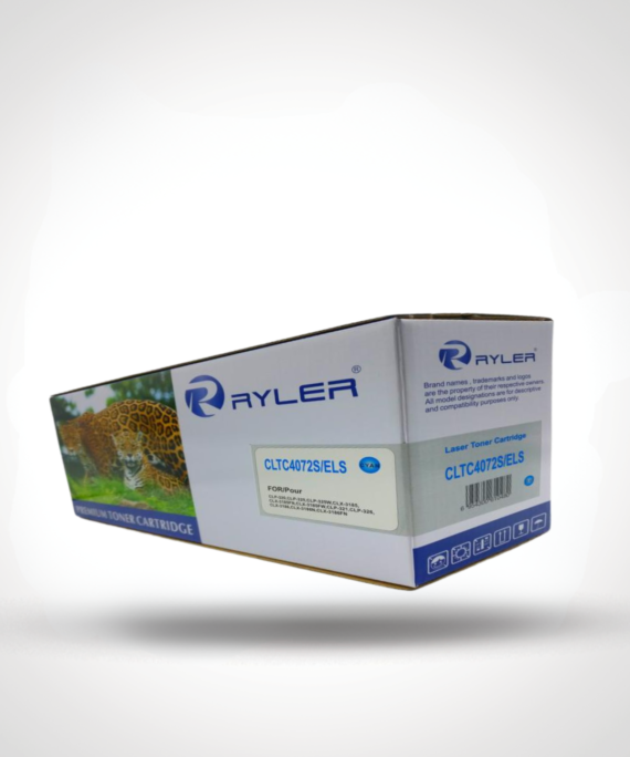Ryler SAMSUNG CLT-C407 Cyan Compatible Toner Cartridges