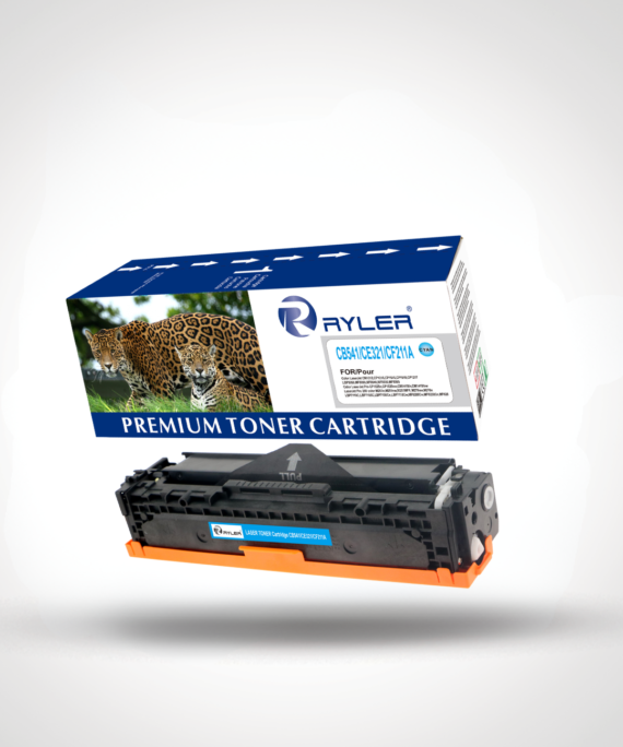 Ryler HP CB541A/CE321A/CF211A Cyan Compatible Toner Cartridges
