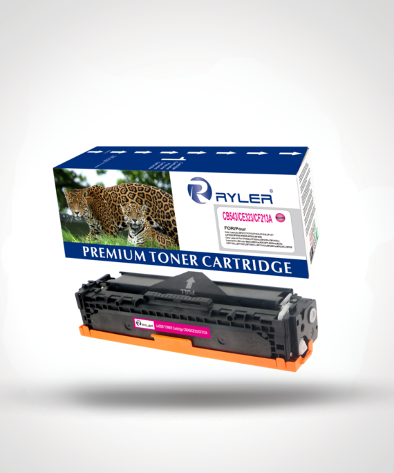 Ryler HP CB543A/CE323A/CF213A Magenta Compatible Toner Cartridges