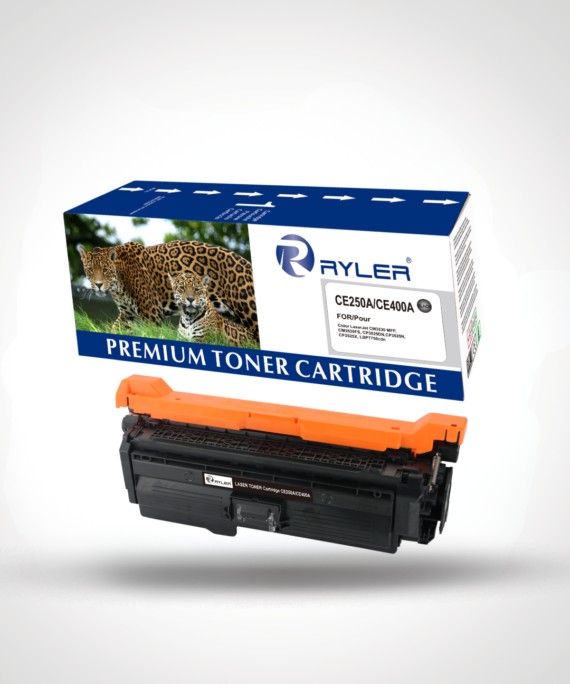 Ryler HP CE250A/CE400A Black Compatible Toner Cartridges