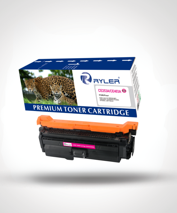 Ryler HP CE253A/CE403A Magenta Compatible Toner Cartridges