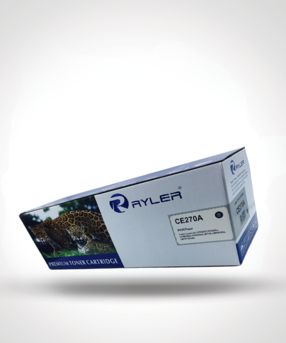 Ryler HP CE270A (650A) Black Compatible Toner Cartridges