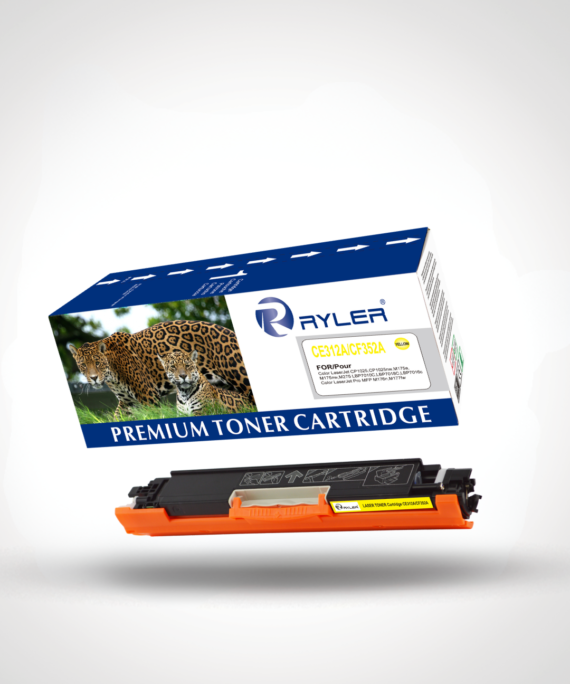 Ryler HP CE312A/CF352A Yellow Compatible Toner Cartridges
