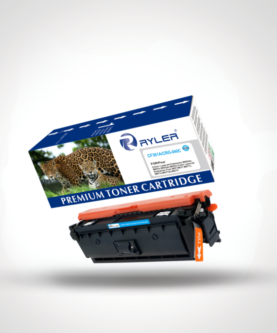 Ryler HP CF361A (508A) Cyan Compatible Toner Cartridges