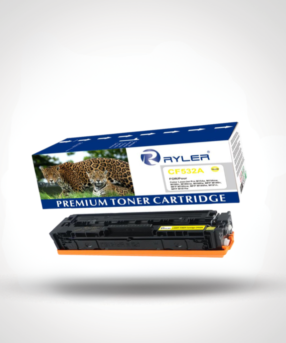 Ryler HP CF532A (205A) Yellow Compatible Toner Cartridges