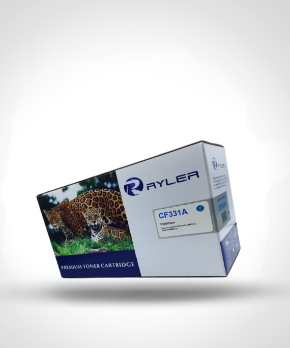 Ryler HP CF331A (654A) Cyan Compatible Toner Cartridges