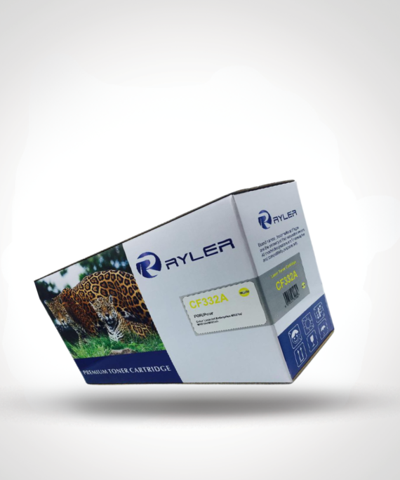 Ryler HP CF332A (654A) Yellow Compatible Toner Cartridges