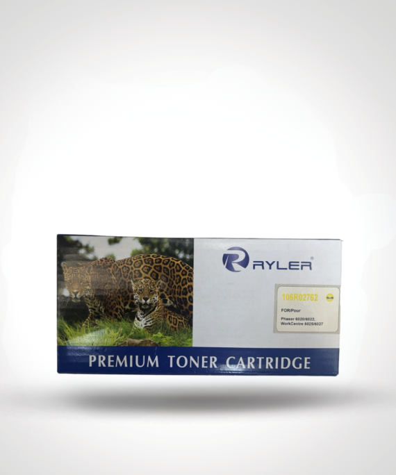 Ryler XEROX 6020/6022/6025/6027 (106R02762) Yellow Compatible Toner Cartridges