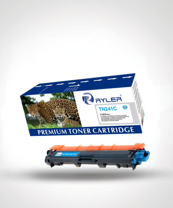 Ryler BROTHER TN241/261 Cyan Compatible Toner Cartridges