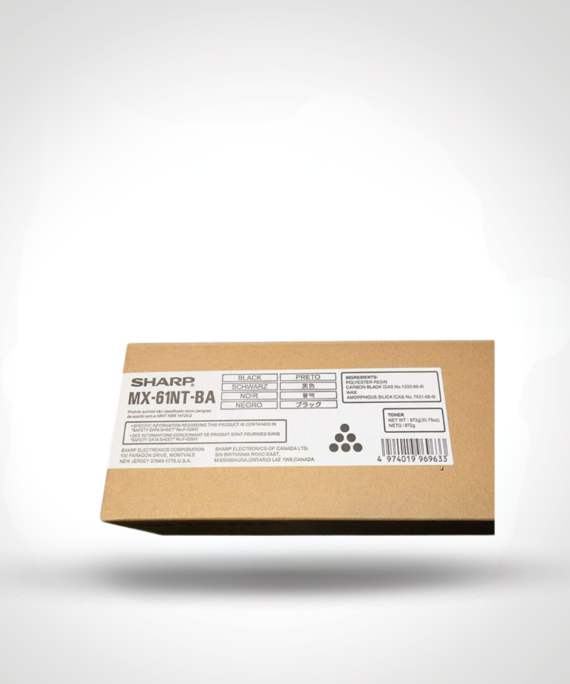 Sharp MX-61FT Black Toner Cartridge (MX-61FT-BA)