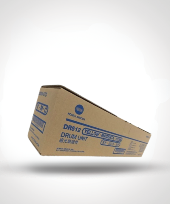 Konica Minolta DR-512 CMY Drum Units (Cyan, Magenta, Yellow)