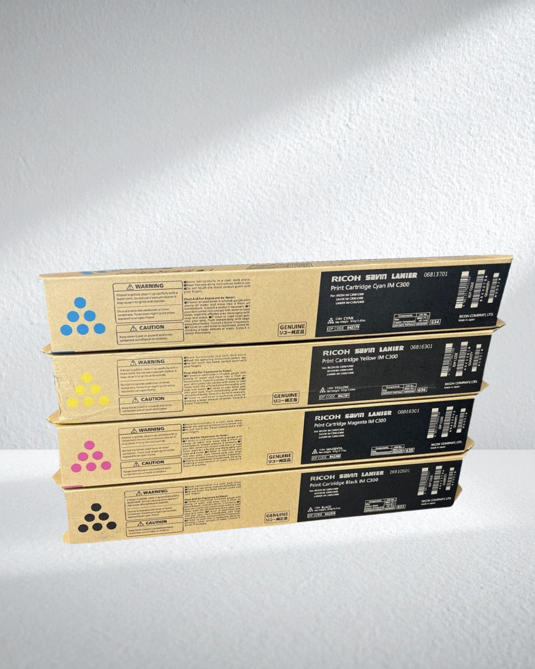 Ricoh IM C300 compatible toner cartridges
