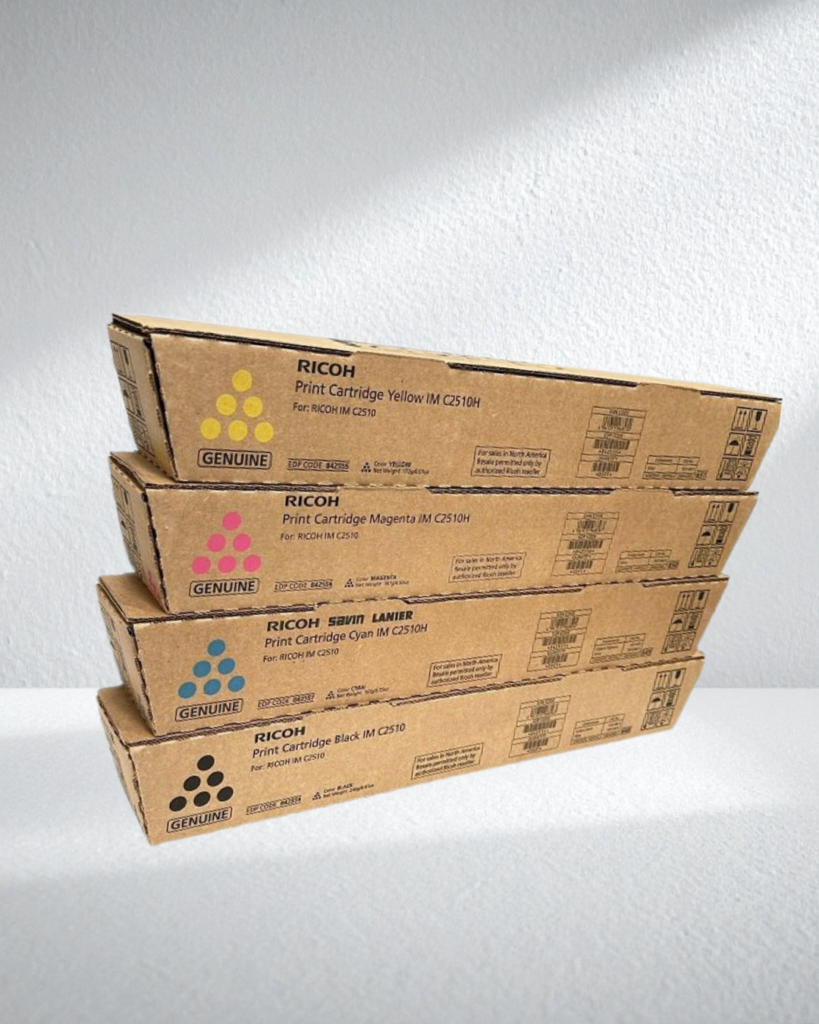 Compatible Ricoh IM C2510 Toner (BK, C, M, Y) – Supplier in Qatar