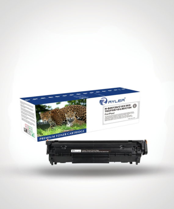 Ryler HP LaserJet Q2612A Black Compatible Toner Cartridges