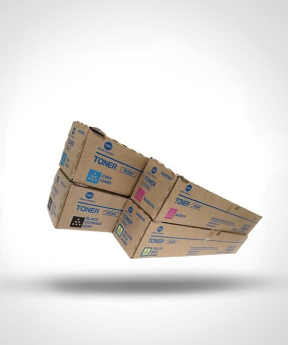 Konica Minolta TN328 Toner Cartridge Set (Black, Cyan, Magenta, Yellow)