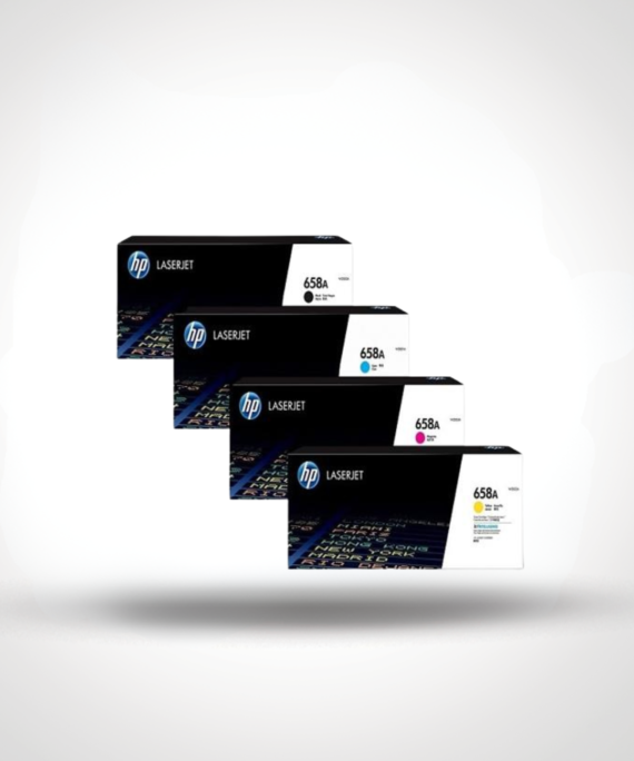 HP 658A Toner Set (Black / Cyan / Yellow / Magenta)