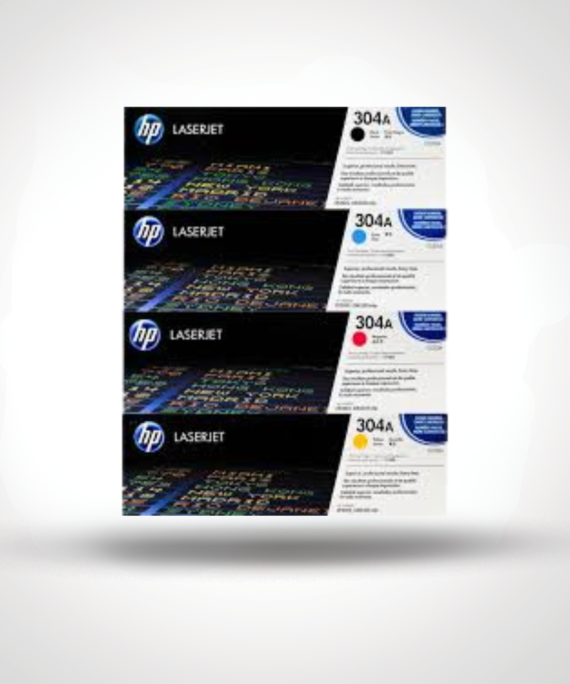 HP 530A Toner Set (Black / Cyan / Yellow / Magenta)