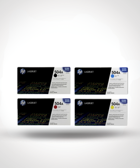 HP CE250A Toner Set (Black / Cyan / Yellow / Magenta)