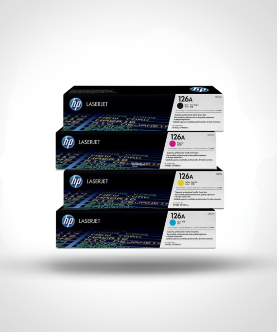 HP 126A Toner Set (CE310A / CE311A / CE312A / CE313A)