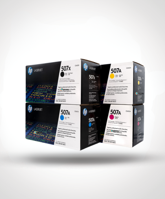 HP 507A Toner Set (CE400A / CE401A / CE402A / CE403A)