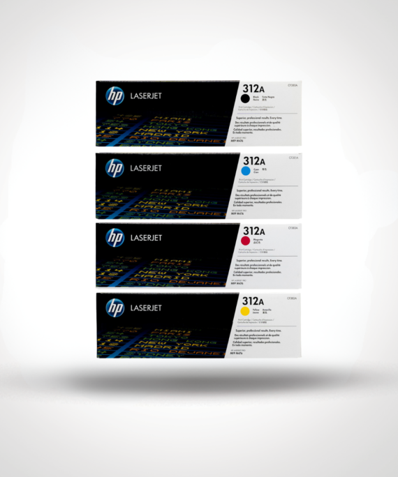 HP 312A Toner Set (CF380A / CF381A / CF382A / CF383A)
