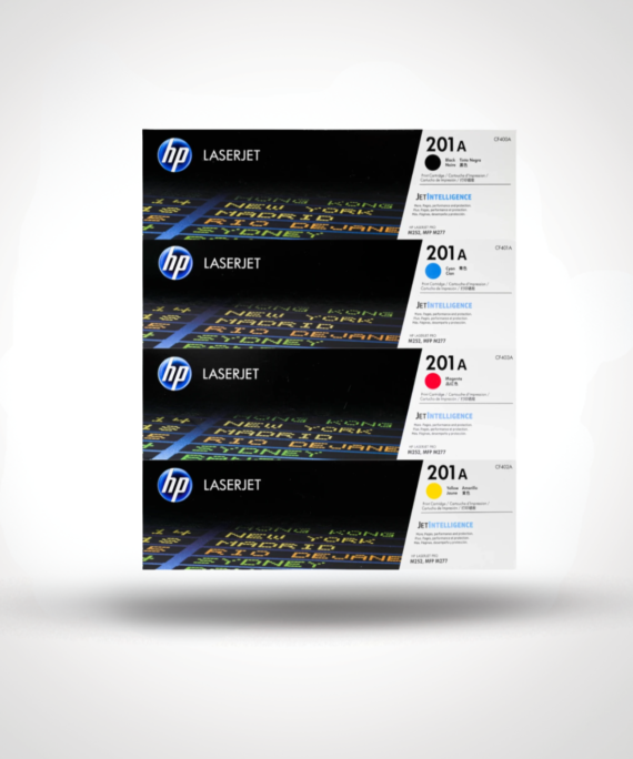 HP 201A Toner Set (CF400A / CF401A / CF402A / CF403A)