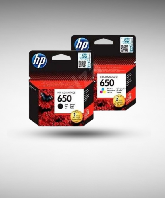 HP 650 Ink Cartridge Set