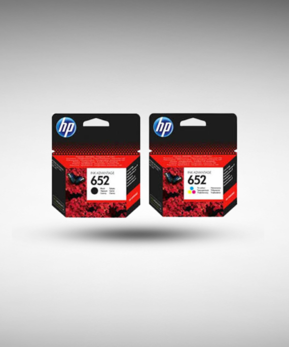 HP 652 Ink Cartridge Set (Black & Tri-Color)