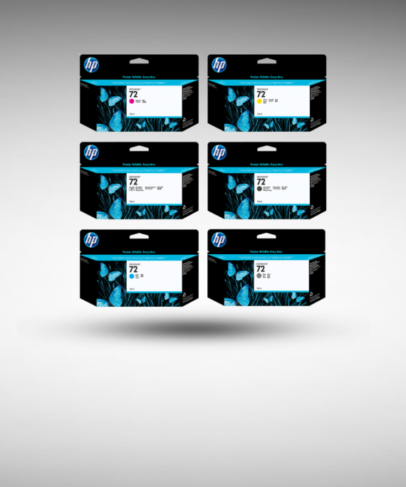 HP 72 Ink Cartridge Set
