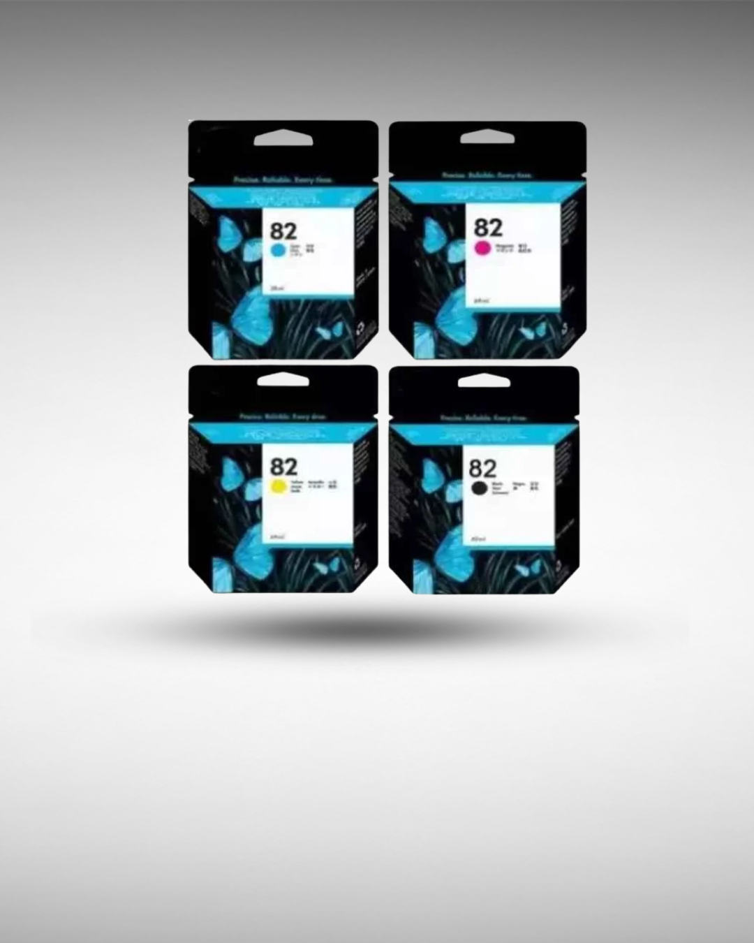 HP 82 Ink Cartridge Set
