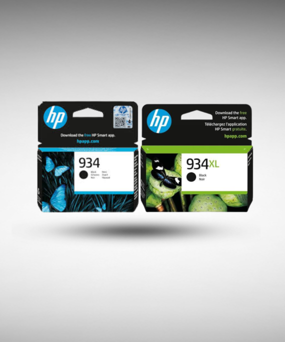 HP 934 & HP 934XL Black Ink Cartridges