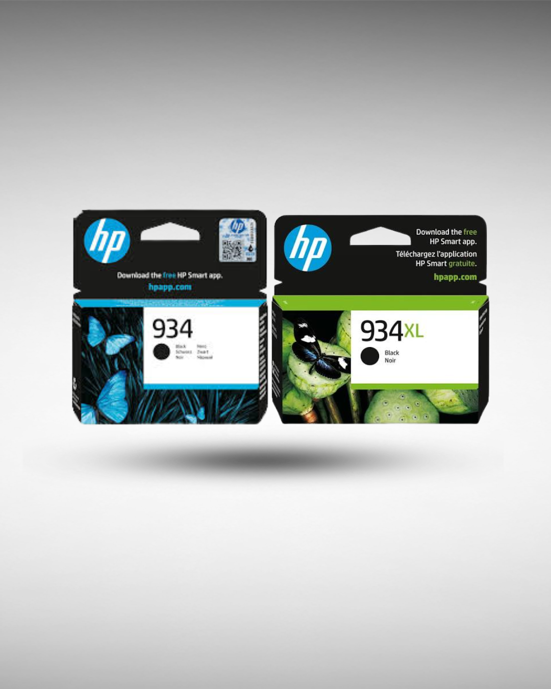 HP 934 & HP 934XL Black Ink Cartridges