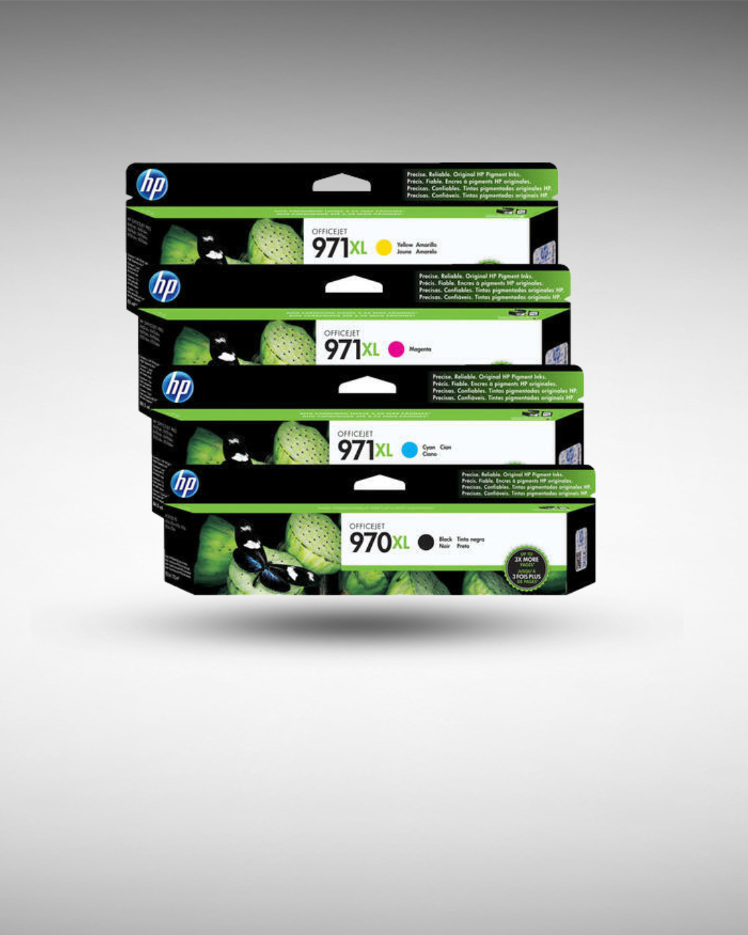 HP 970XL 971XL Ink Cartridge Set